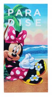 Prosop poliester Disney Minnie Paradis fast dry, 140x70 cm