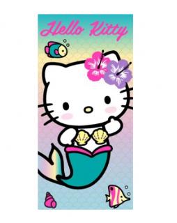 Prosop poliester Hello Kitty Sirena fast dry, 140x70 cm