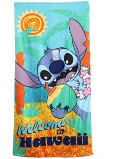 Prosop poliester Lilo  Stitch Welcome fast dry, 140x70 cm
