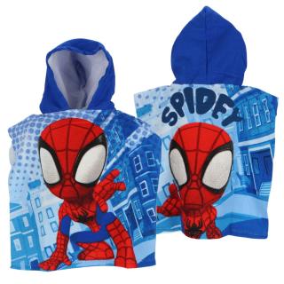 Prosop poncho microfibra cu uscare rapida, Spidey 50x100 cm