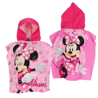 Prosop poncho microfibra Minnie Mouse Disney 50x100 cm