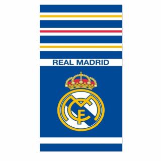 Prosop Real Madrid pentru plaja 70x140 cm, poliester