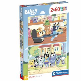 Puzzle carton Bluey Imagination 2x60 piese