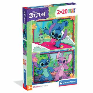 Puzzle carton Disney Lilo  Stitch Angel 2x20 piese