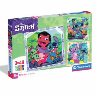 Puzzle carton Lilo  Stitch Music 3x48 piese