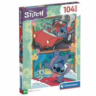 Puzzle carton Lilo  Stitch Wild Adventure 104 piese
