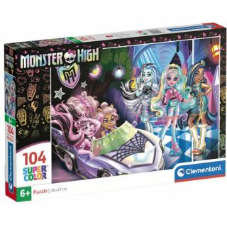 Puzzle carton Monster High Car 104 piese
