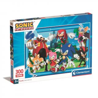 Puzzle carton Sonic 300 piese