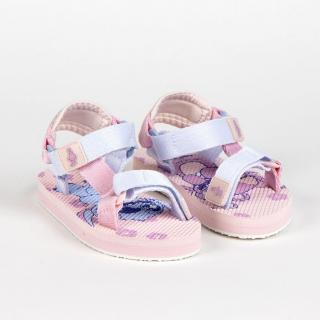 Sandale casual talpa velcro pentru fete, Lilo  Stitch