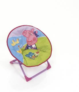 Scaun pliant pentru copii, Peppa Pig, 50x50x50 cm