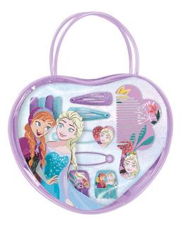 Set 12 accesorii pentru par, Frozen Disney Regatul de Gheata