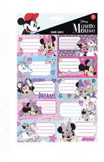 Set 20 etichete Minnie Mouse