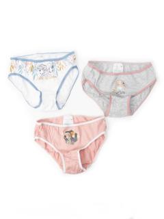 Set 3 perechi chiloti din bumbac, Frozen Disney Elsa