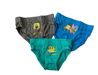 Set 3 perechi chiloti SpongeBob