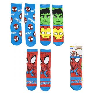 Set 3 perechi sosete groase Spidey