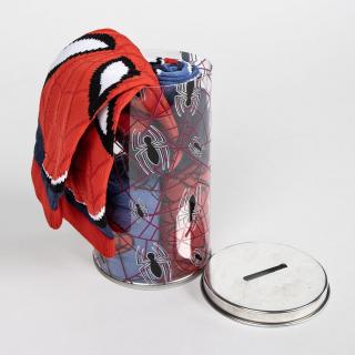 Set 4 perechi sosete groase si Pusculita, Spiderman