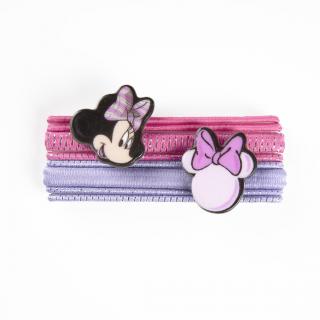 Set 8 elastice pentru par Minnie Mouse Disney