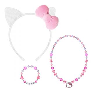 Set bentita par, bratara si lantisor Hello Kitty