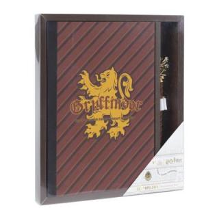 Set carnet si pix, Harry Potter Gryffindor A5