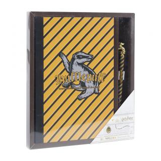 Set carnet si pix, Harry Potter Hufflepuff A5