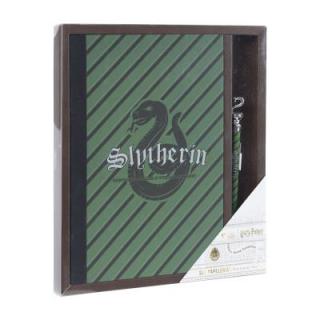 Set carnet si pix, Harry Potter Slytherin A5