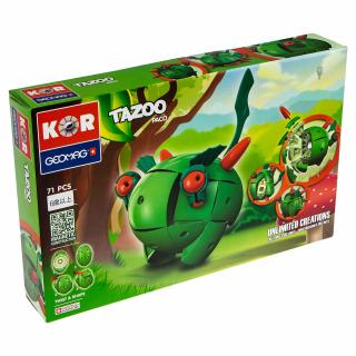 Set Constructie Magnetic Kor Tazoo Paco, 71 piese