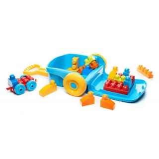 Set constructie Mega Bloks Tip Troller 16 piese