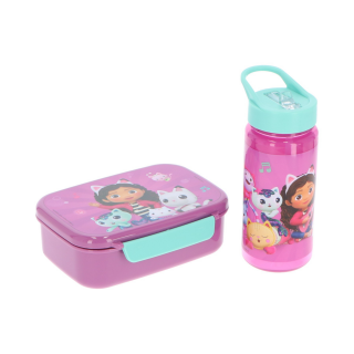 Set cutie sandwich si sticla apa din plastic Gabby s Dollhouse
