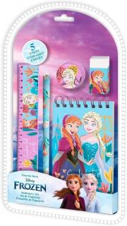 Set de 5 rechizite pentru copii Frozen Disney