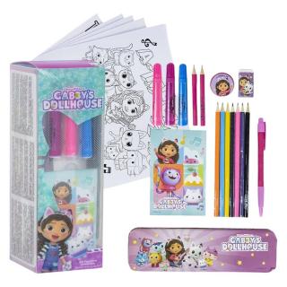 Set de colorat Gabby s Dollhouse, 24 piese