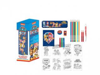 Set de colorat Paw Patrol, 24 piese
