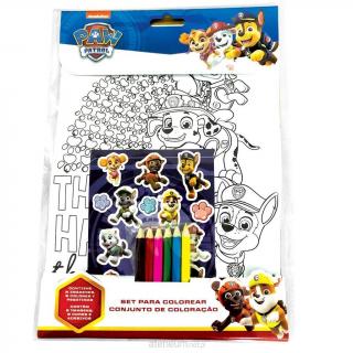 Set de colorat, Paw Patrol