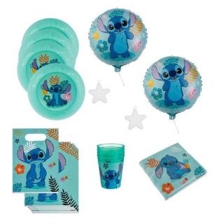 Set de Petrecere din plastic, Lilo  Stitch - 36 buc