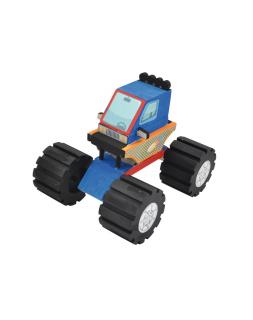 Set DYI Monster Truck, lemn