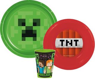 Set mic dejun 3 piese Minecraft TNT