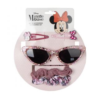 Set Ochelari soare si 4 accesorii par Minnie Mouse