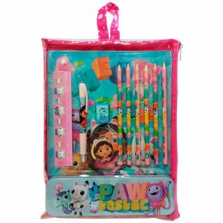 Set papetarie 12 piese Gabby s Dollhouse, 29x21x3 cm