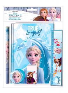 Set rechizite Frozen True to myself, 5 piese