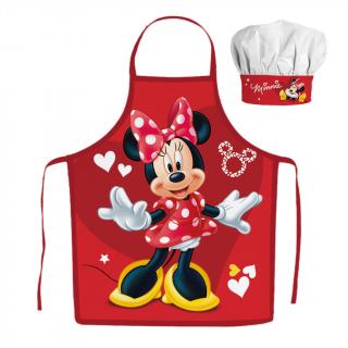 Set sort bucatarie pentru copii cu 2 piese, Disney Minnie Red Hearts