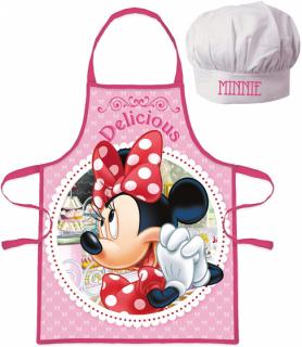 Set sort si boneta de bucatar Minnie Mouse Delicious