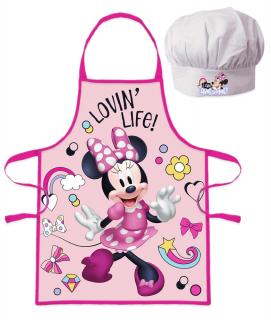 Set sort si boneta de bucatar Minnie Mouse Life