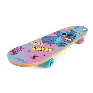 Skateboard din lemn 61 cm Lilo  Stitch Just Chill