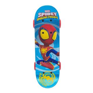 Skateboard din plastic 42 cm Spidey Spiderman Amazing Friends