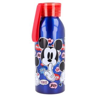 Sticla apa aluminiu Mickey Mouse Thing cu maner silicon 560ml