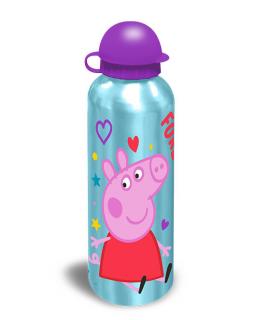 Sticla apa aluminiu Peppa Pig Jump, 500ml