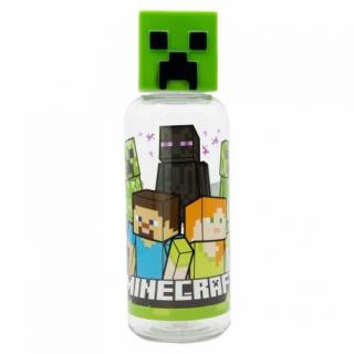 Sticla apa copii Minecraft figurina, Plastic, 560 ml