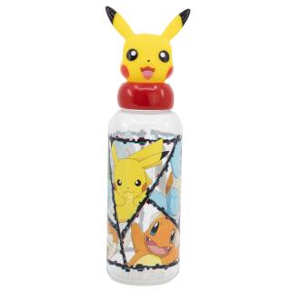 Sticla apa copii Pokemon figurina, Plastic, 560 ml