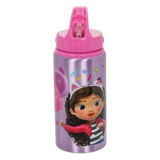 Sticla Apa Flip Top Gabby s Dollhouse Roz pentru Copii 500ml