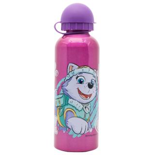 Sticla apa Paw Patrol Skye si Eeverst aluminiu 400 ml, mov