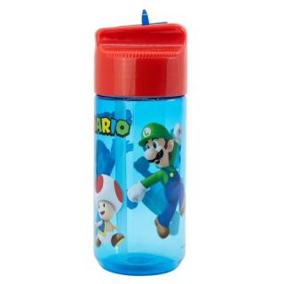 Sticla apa pentru copii, Super Mario, tritan, 430 ml